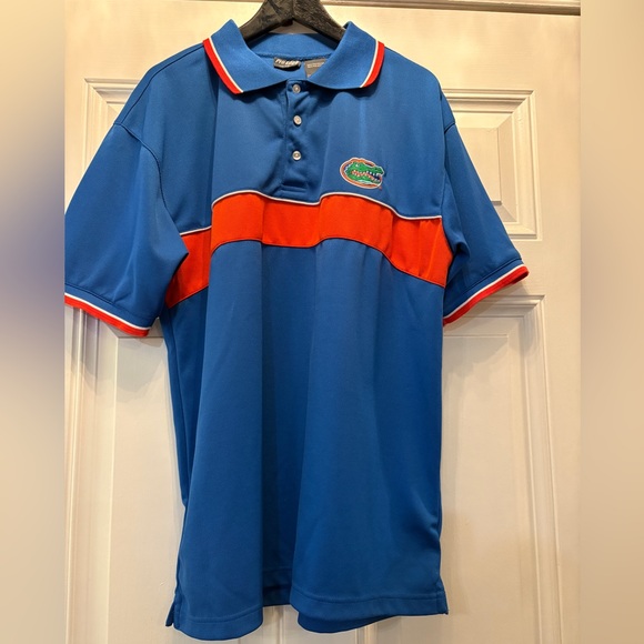 Pro Edge Other - Pro Edge Vibrant Blue Florida Gator’s Polo Shirt L Spiritwear Athleisure